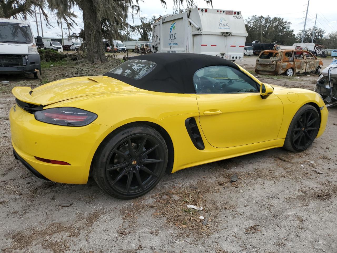 2018 Porsche Boxster VIN: WP0CA2A83JS210883 Lot: 78193744