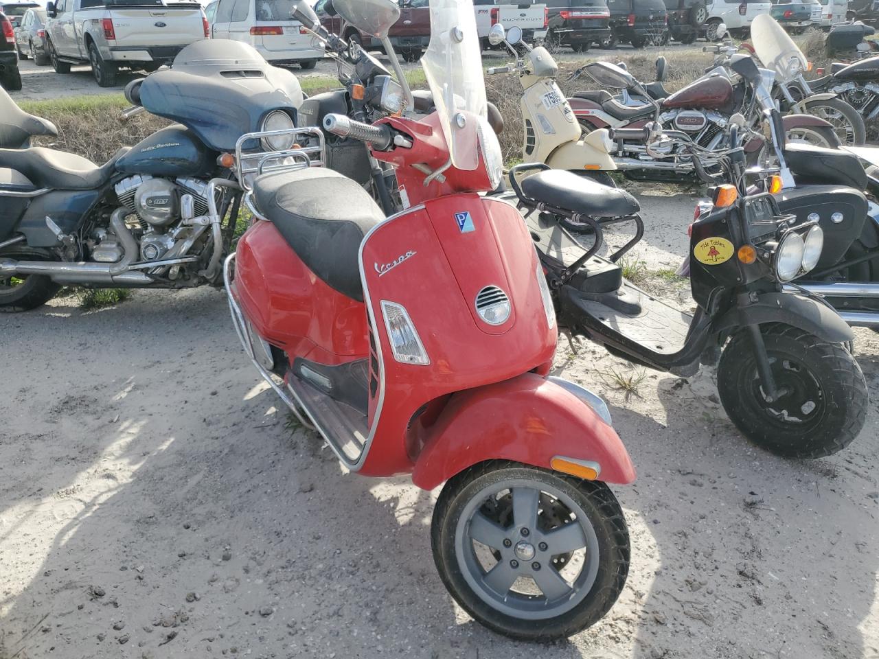 2009 Vespa Gts 250 VIN: ZAPM459L895008653 Lot: 75951074