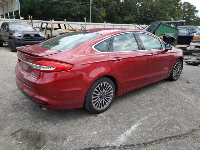 Седаны FORD FUSION 2017 Красный