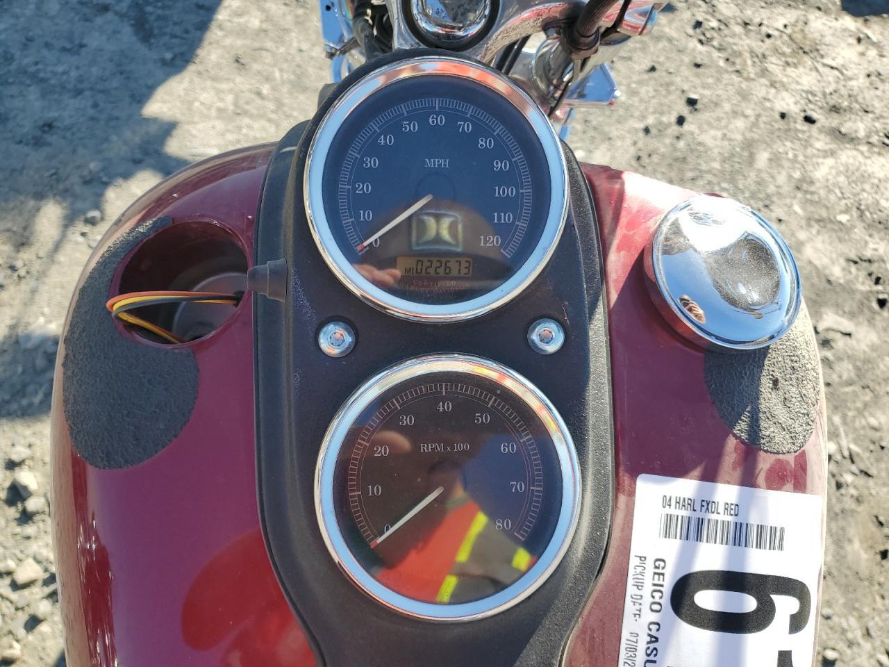 2004 Harley-Davidson Fxdl VIN: 1HD1GDV174K301933 Lot: 75911364