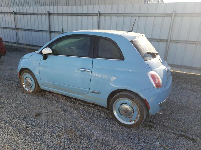  FIAT 500 2015 Синий