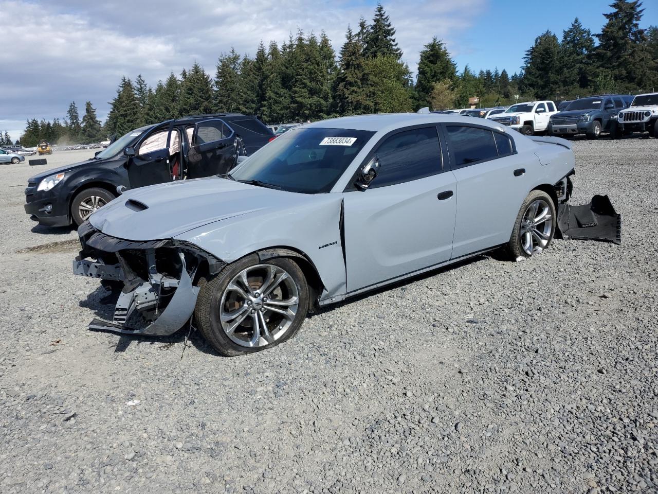 2C3CDXCT9MH592164 2021 DODGE CHARGER - Image 1