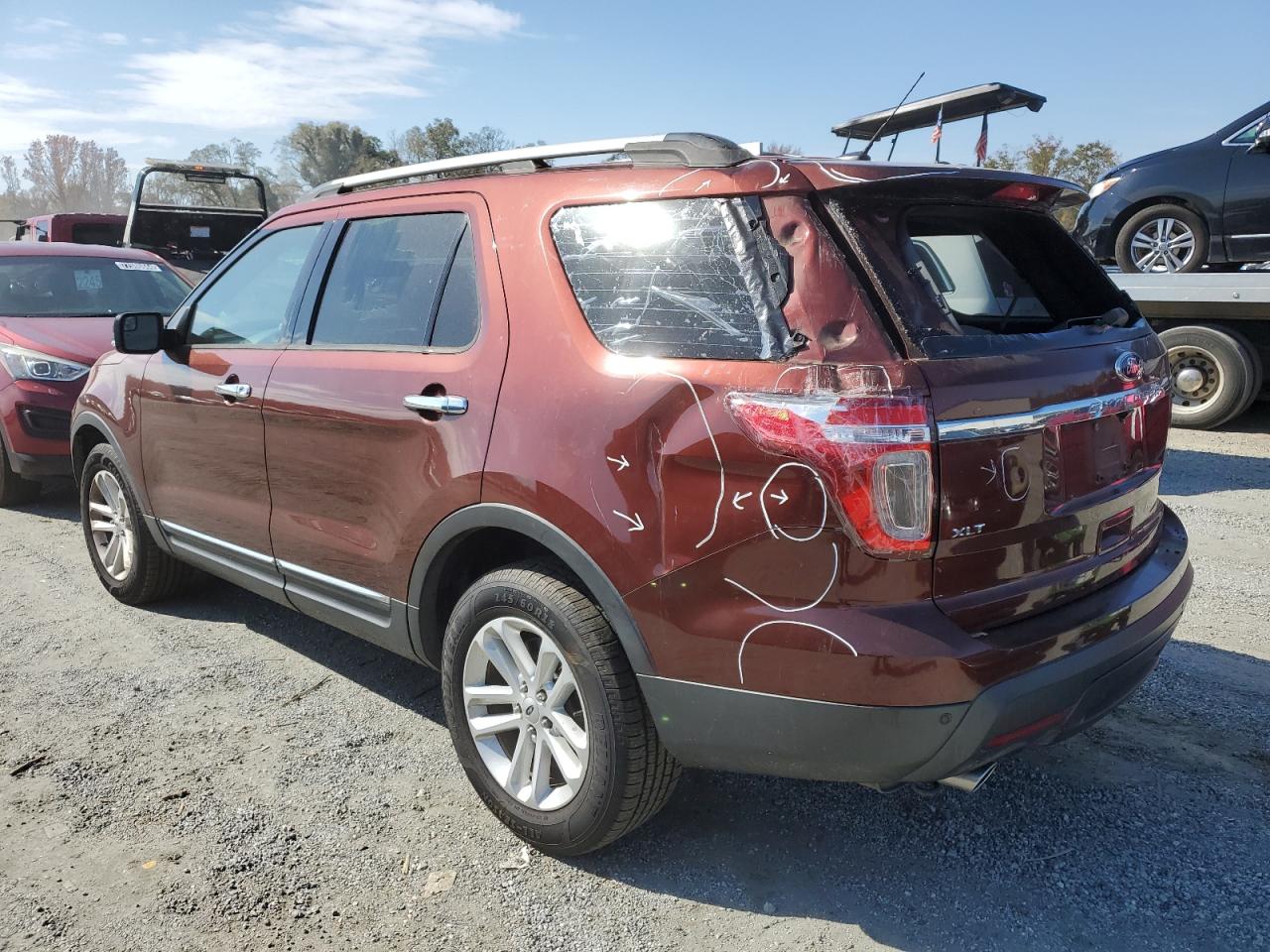 2015 Ford Explorer Xlt VIN: 1FM5K8D81FGC53001 Lot: 78490934