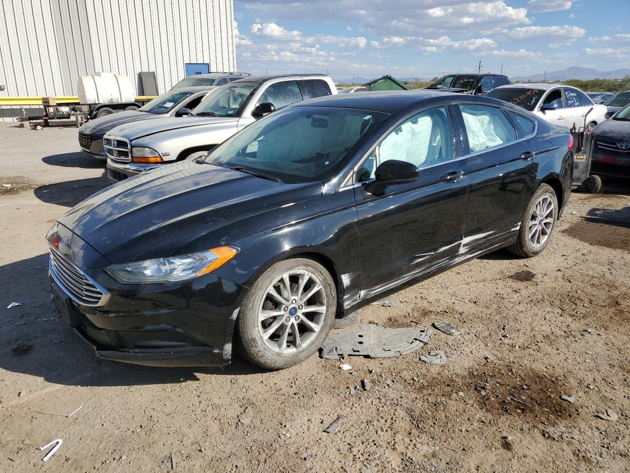 VIN 3FA6P0H71HR141930 2017 FORD FUSION no.1