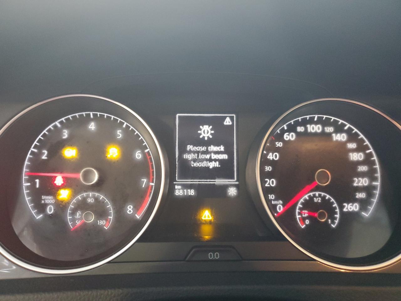 2019 Volkswagen Golf Sportwagen S VIN: 3VW117AU6KM514539 Lot: 75912654