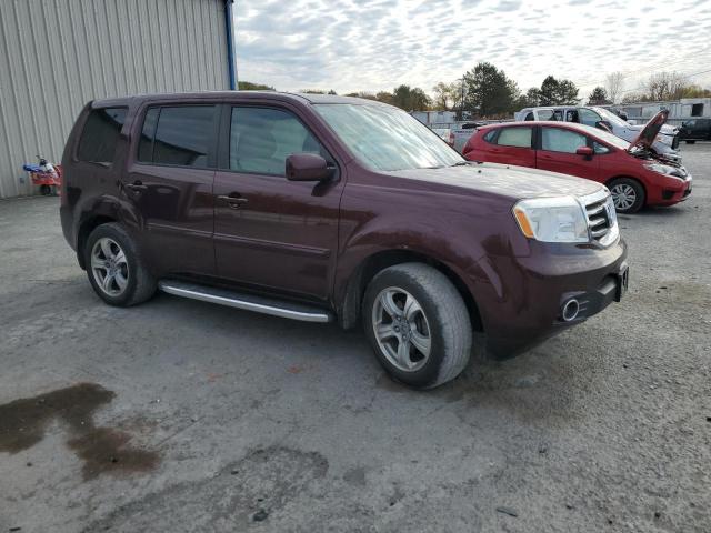  HONDA PILOT 2014 Бордовый