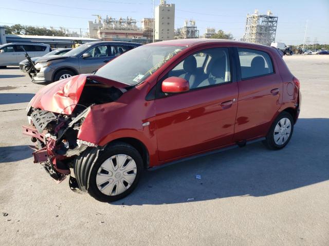  MITSUBISHI MIRAGE 2015 Czerwony