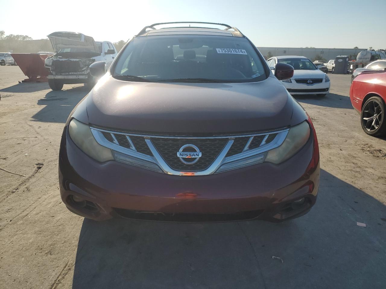 2011 Nissan Murano S VIN: JN8AZ1MU3BW070237 Lot: 75301674