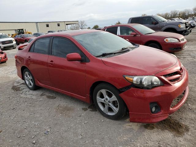  TOYOTA COROLLA 2012 Red