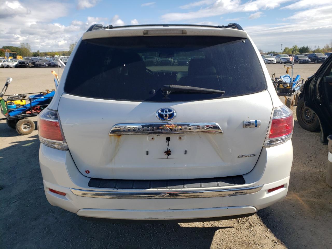 2012 Toyota Highlander Hybrid Limited VIN: JTEDC3EHXC2004800 Lot: 75352764