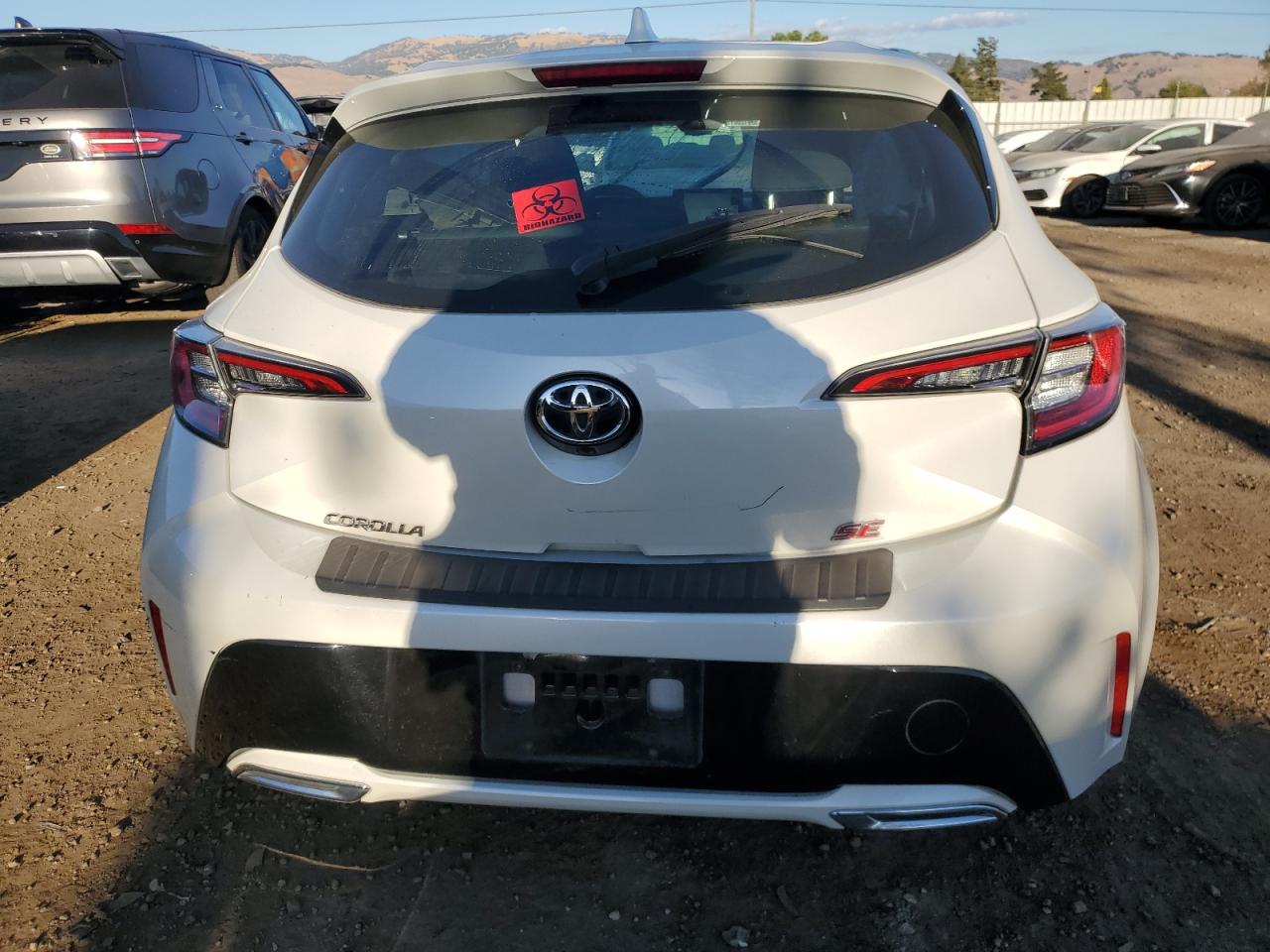 VIN JTNK4RBE9K3066232 2019 TOYOTA COROLLA no.6