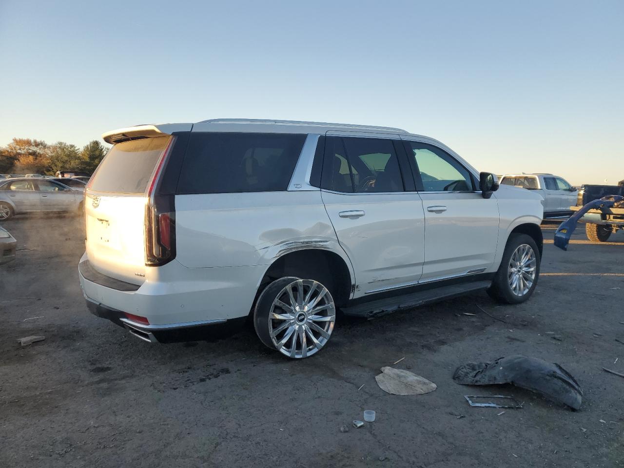 2021 Cadillac Escalade Premium Luxury VIN: 1GYS4BKL0MR370814 Lot: 77073874