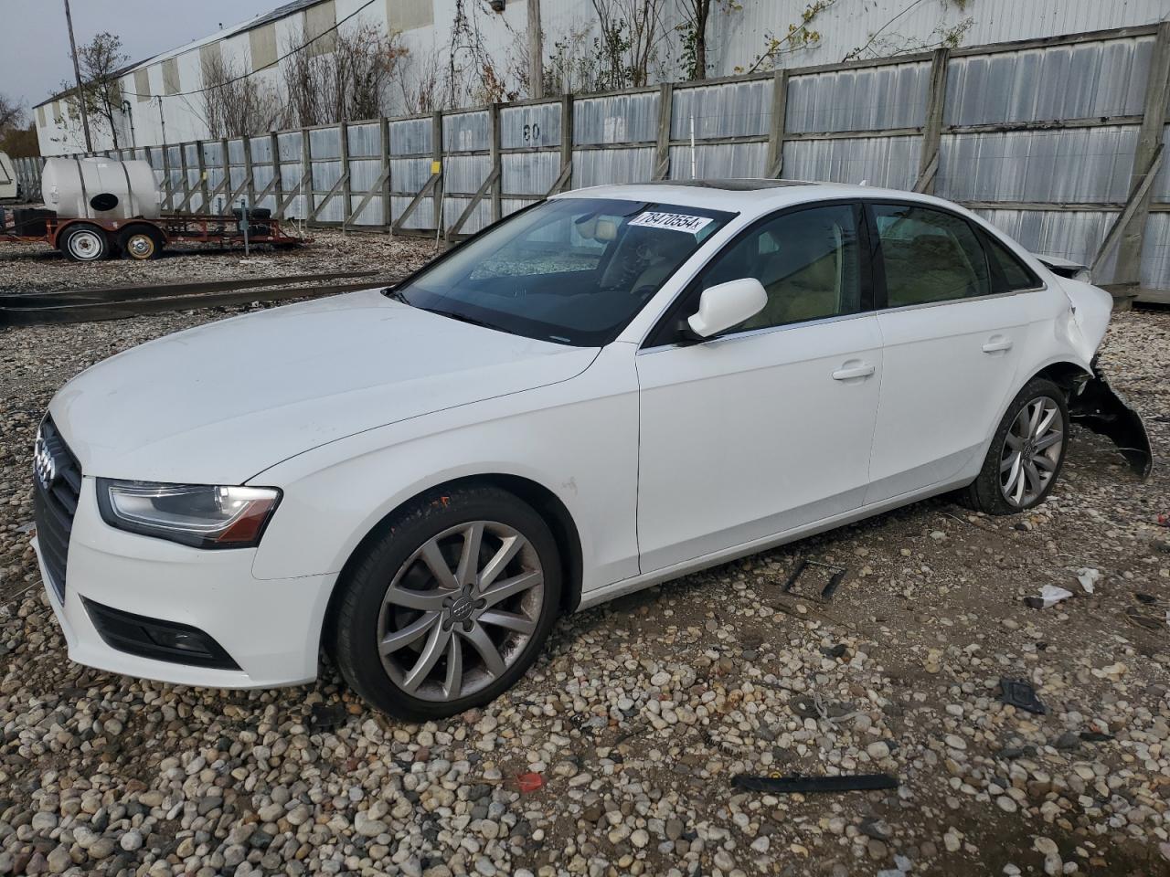 2013 Audi A4 Premium Plus VIN: WAUFFAFL2DN015900 Lot: 78470554