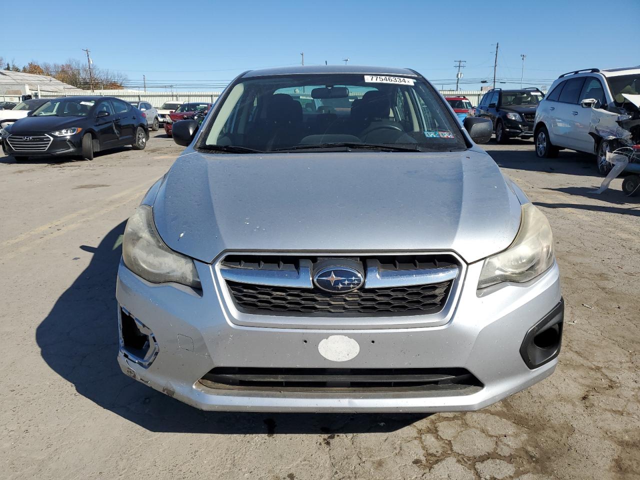 2013 Subaru Impreza VIN: JF1GJAA62DG014926 Lot: 77546334