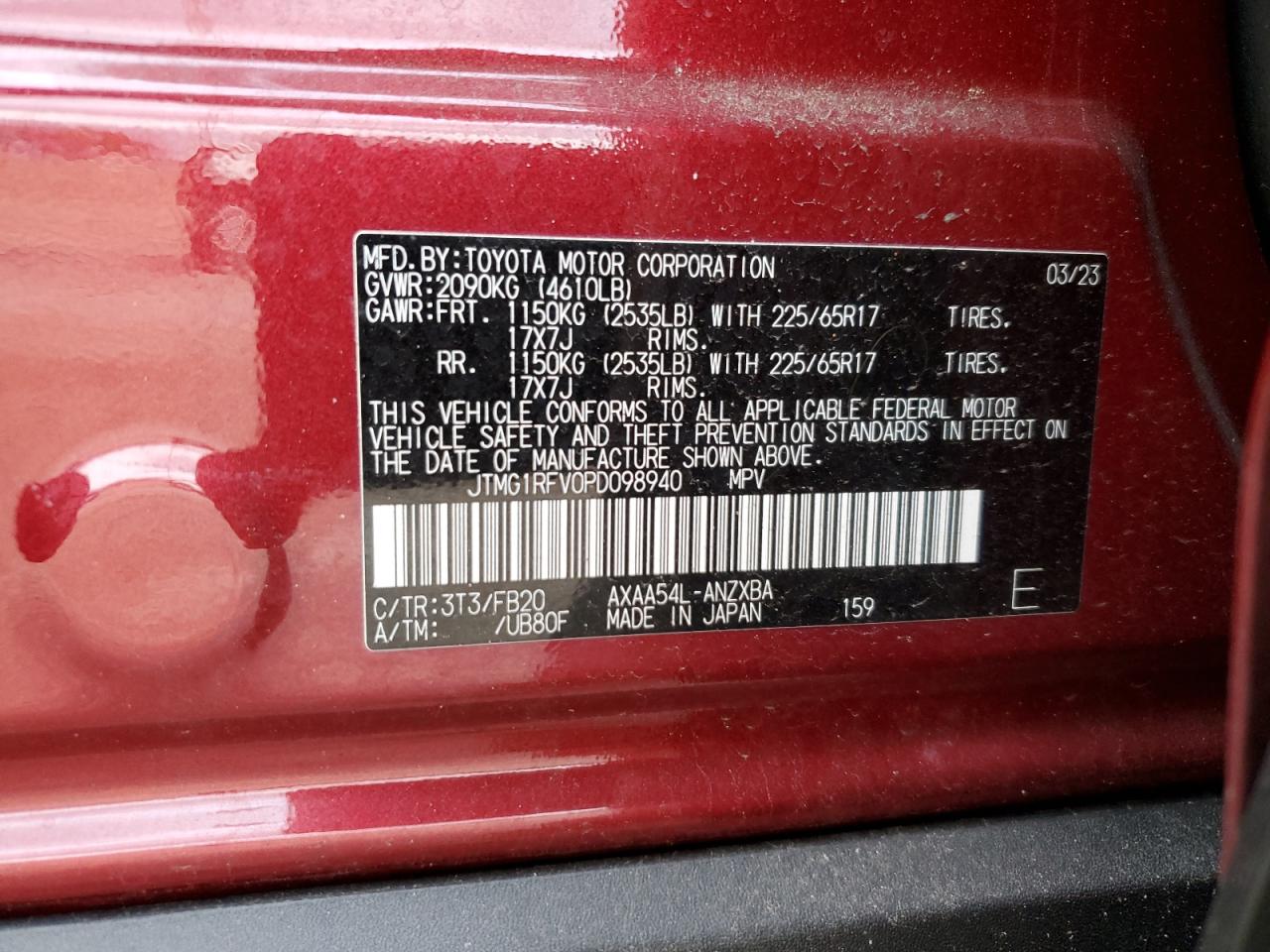 2023 Toyota RAV 4 - Image 13