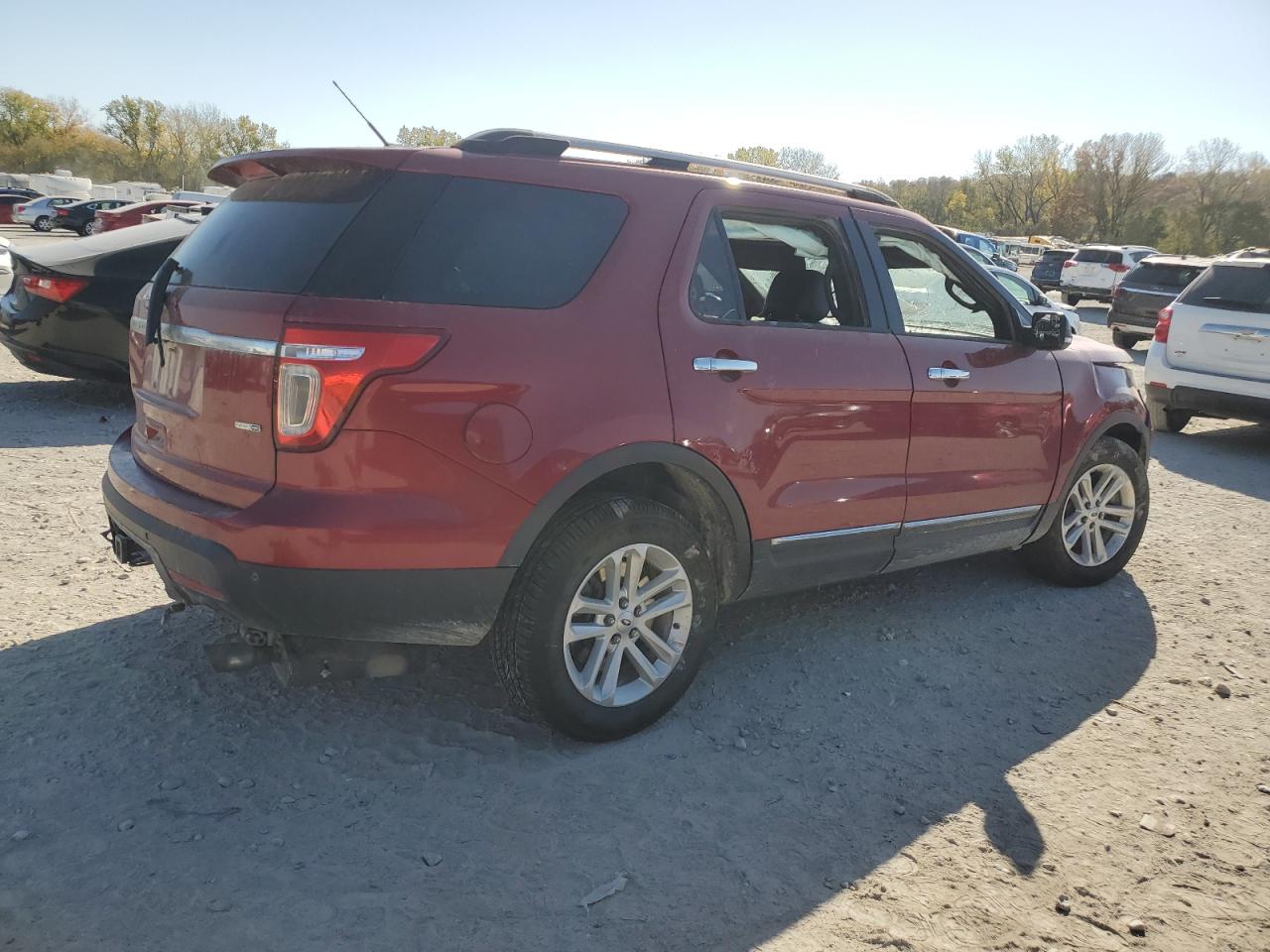 VIN 1FM5K8D87EGC50845 2014 FORD EXPLORER no.3