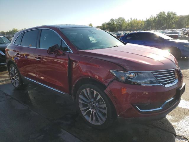  LINCOLN MKX 2016 Бургунди