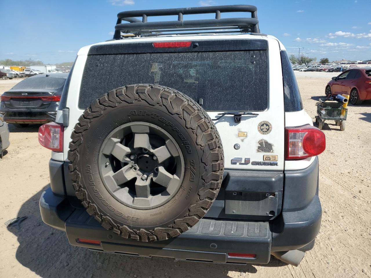 2008 Toyota Fj Cruiser VIN: JTEBU11F98K032947 Lot: 77805794