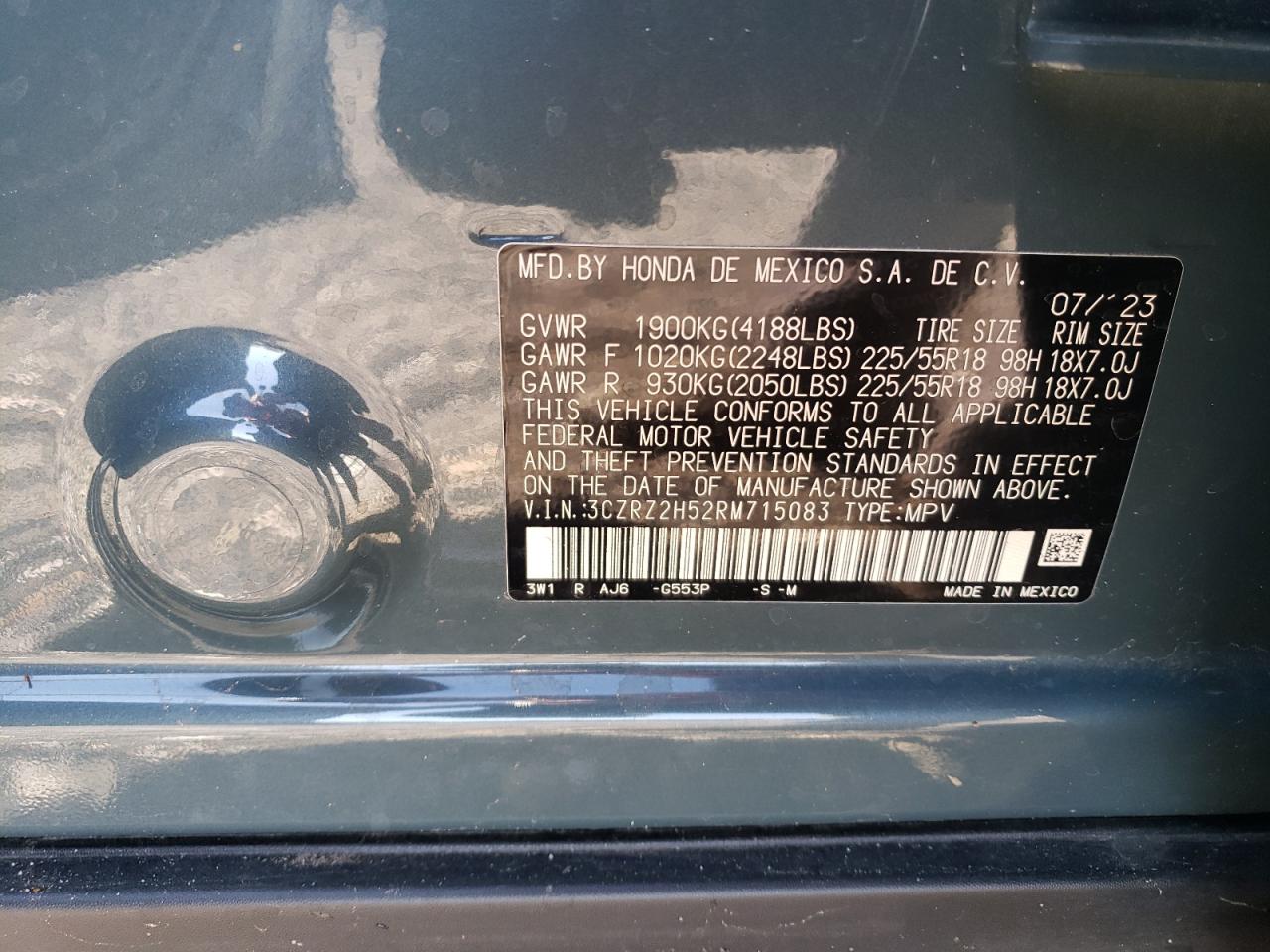 2024 Honda HR-V - Image 13