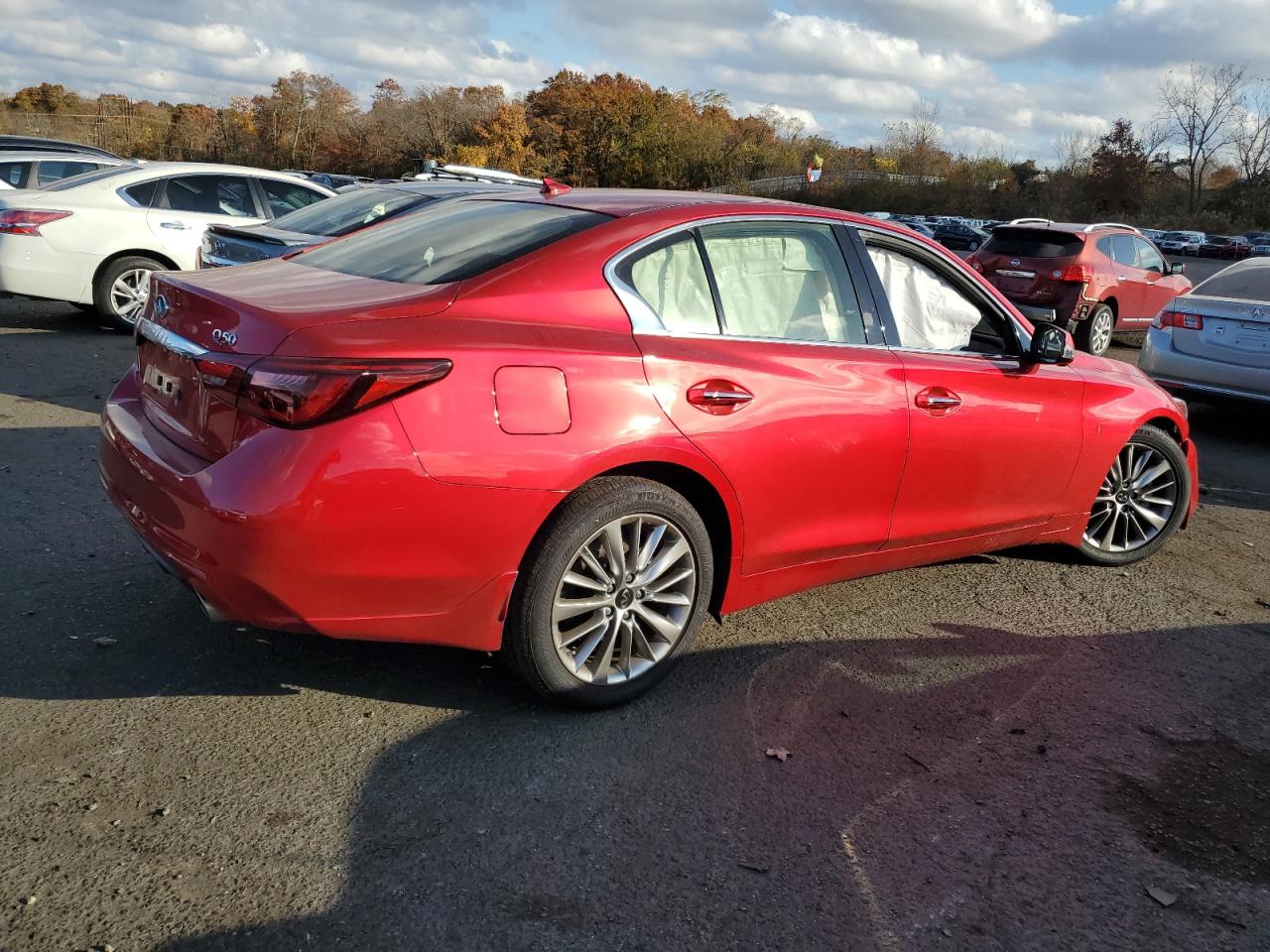 2023 Infiniti Q50 Luxe VIN: JN1EV7BR4PM543093 Lot: 76800594