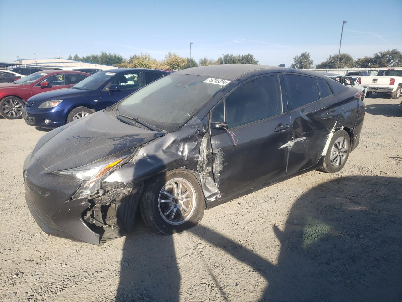 VIN JTDKBRFU4H3041310 2017 TOYOTA PRIUS no.1