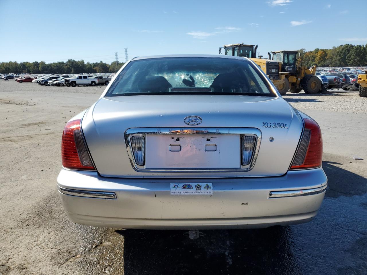 2005 Hyundai Xg 350 VIN: KMHFU45E35A411836 Lot: 77821574