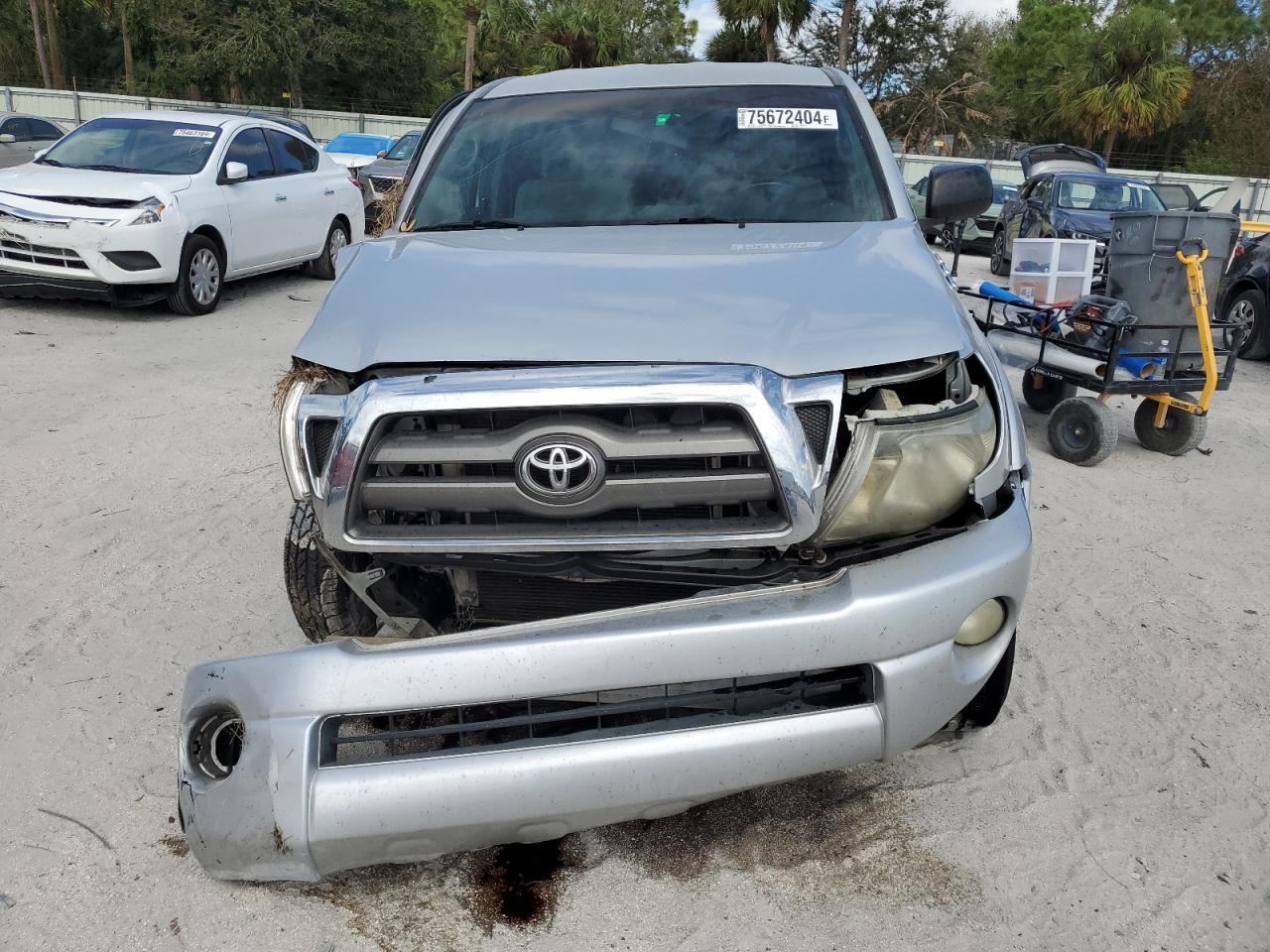 2007 Toyota Tacoma Double Cab Prerunner VIN: 3TMJU62N37M040603 Lot: 75672404