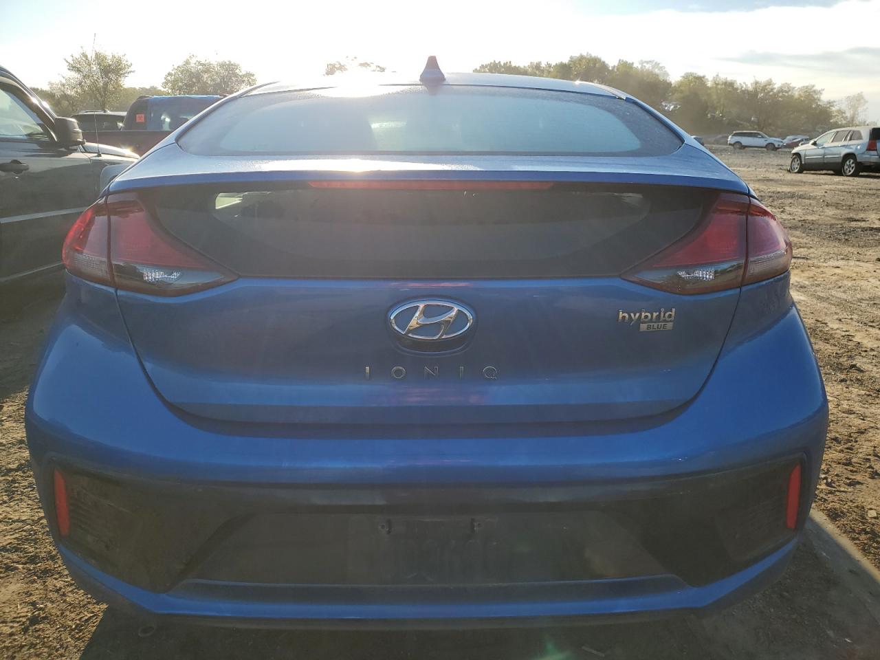 KMHC65LCXHU048099 2017 Hyundai Ioniq Blue