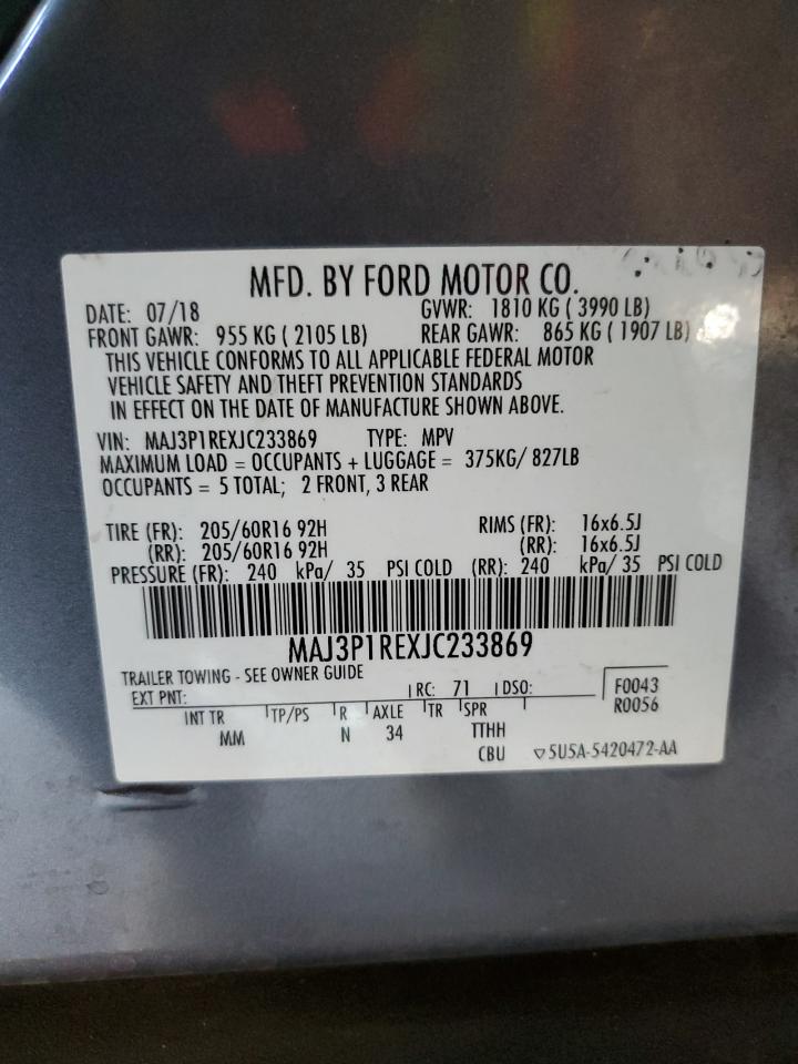 2018 Ford EcoSport - Image 13