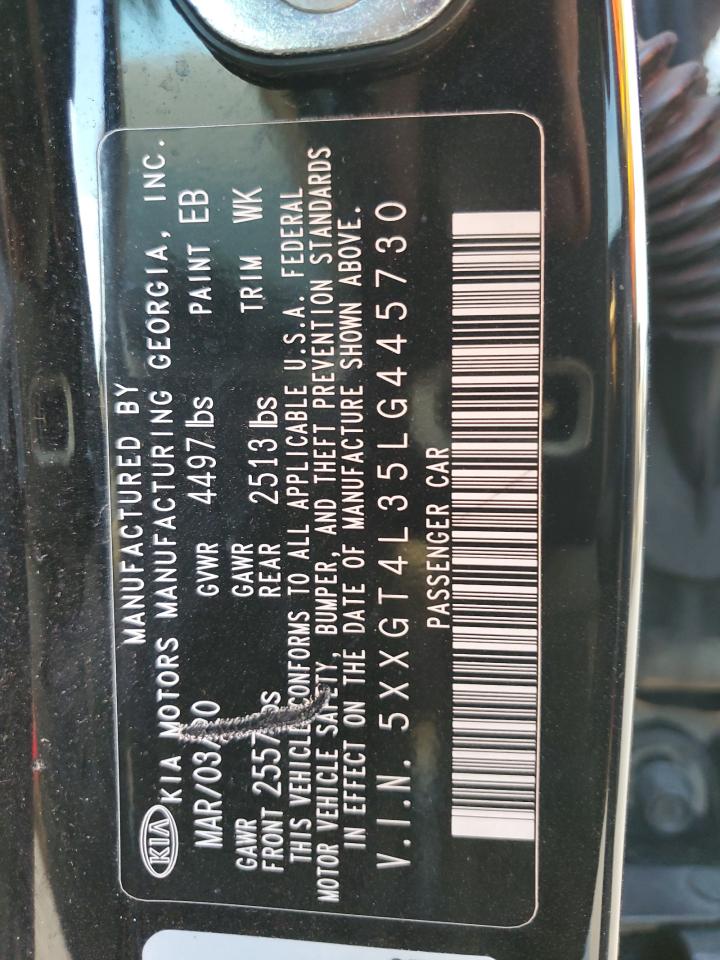 5XXGT4L35LG445730 2020 Kia Optima Lx