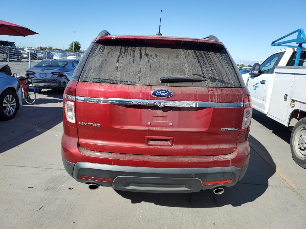 2015 Ford Explorer Limited VIN: 1FM5K7F88FGB42257 Lot: 75811264