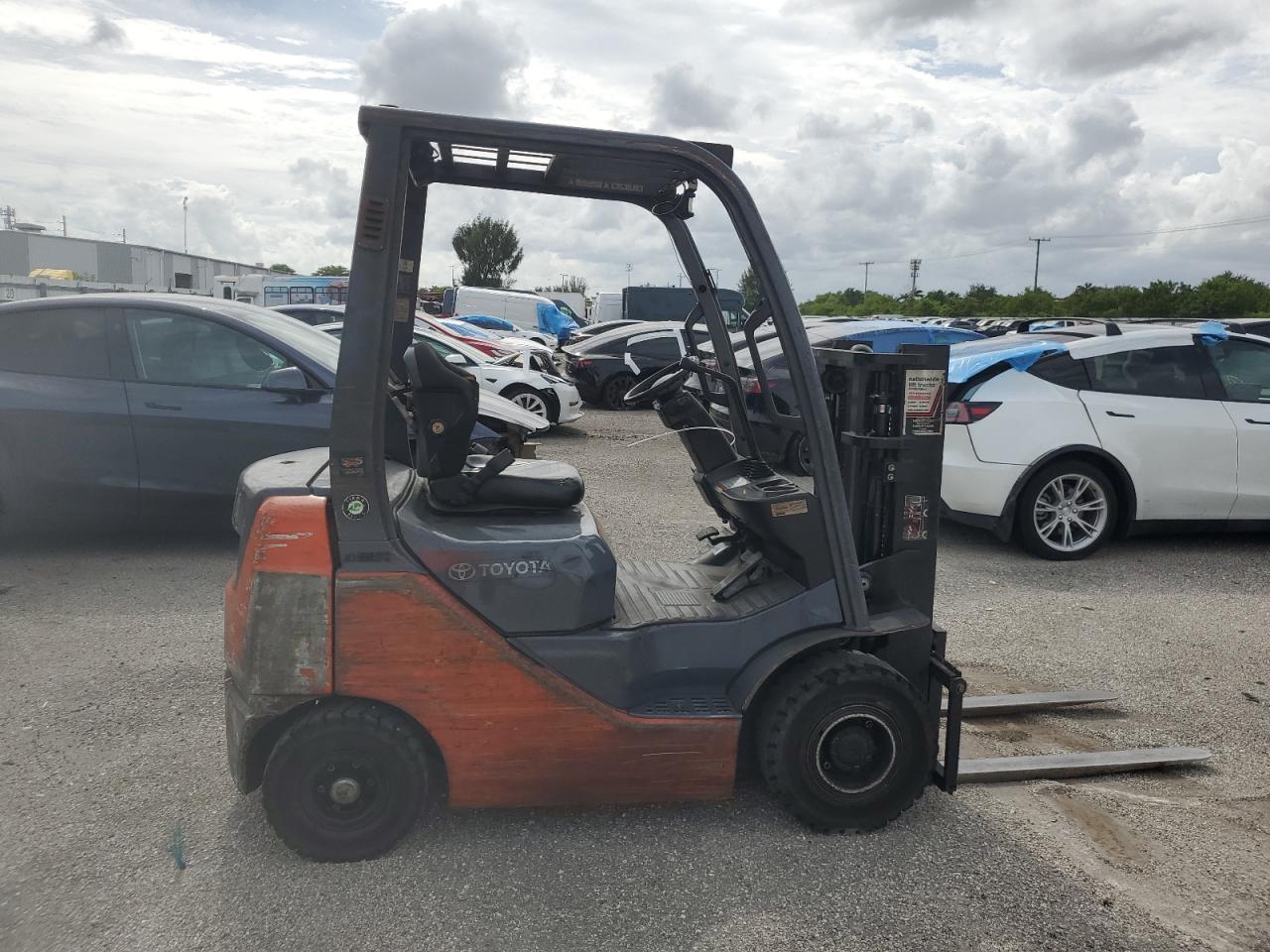 2015 Toyota Forklift VIN: M1AF35 Lot: 77690604