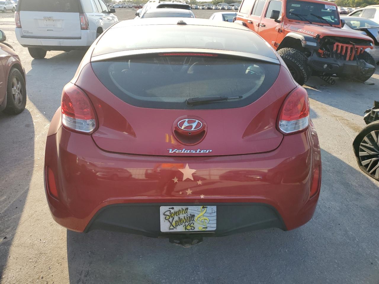 2016 Hyundai Veloster VIN: KMHTC6AD3GU303443 Lot: 75228464