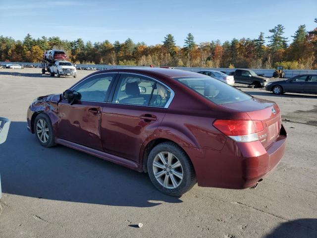 Седаны SUBARU LEGACY 2012 Красный