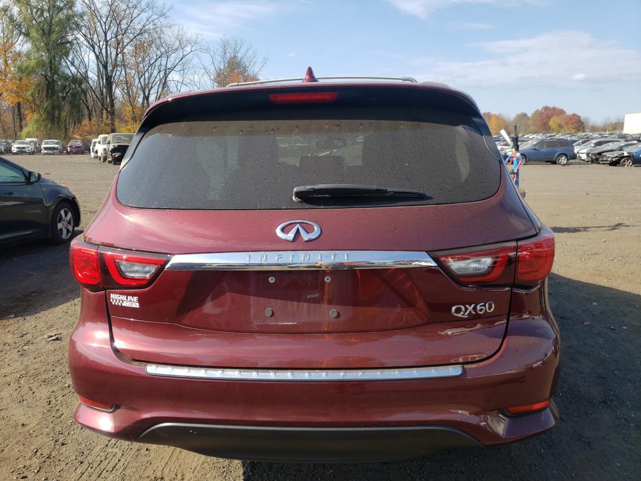 2019 Infiniti Qx60 Luxe VIN: 5N1DL0MM3KC506103 Lot: 77163624