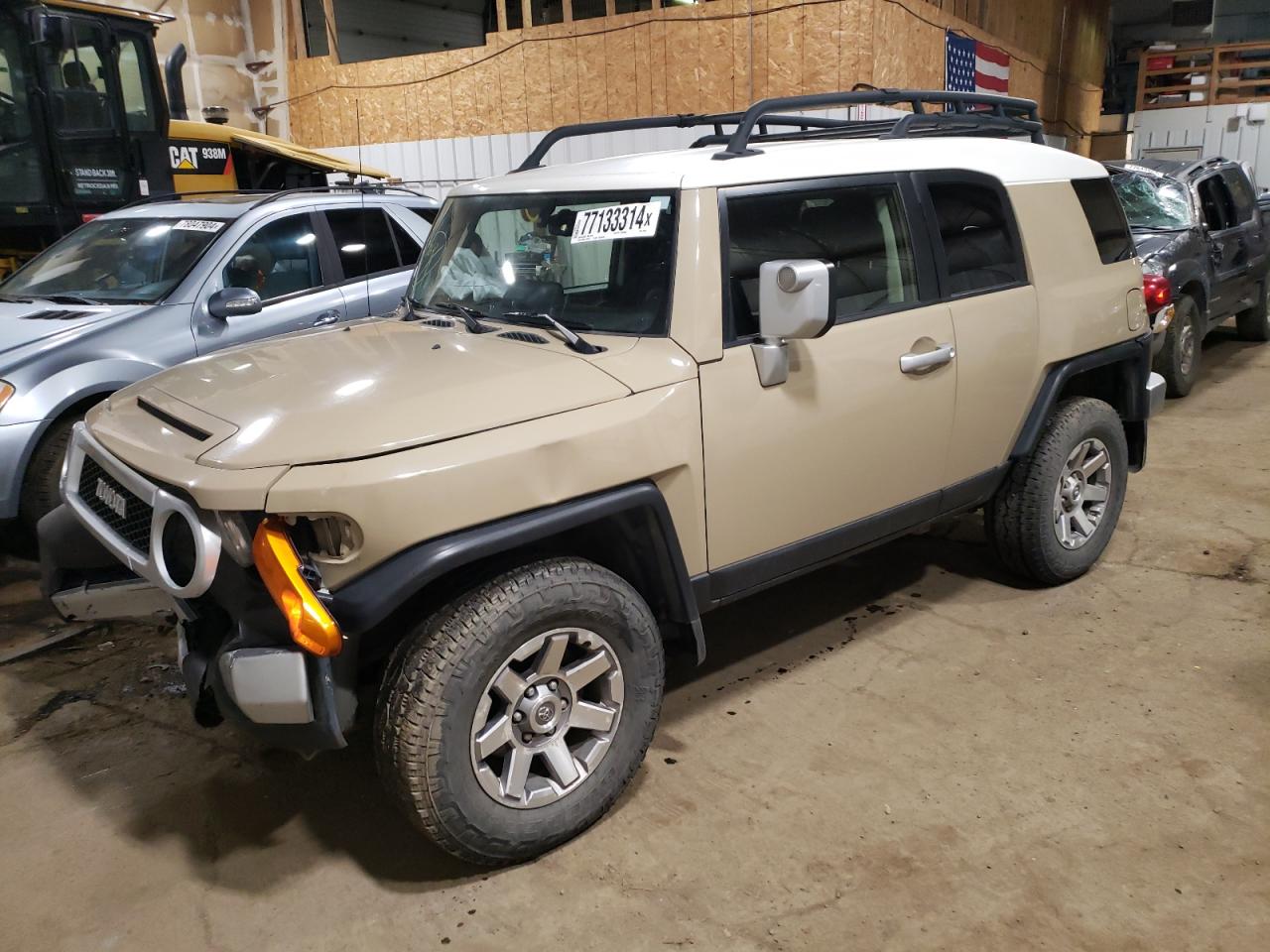 2014 Toyota Fj Cruiser VIN: JTEBU4BF7EK192336 Lot: 77133314