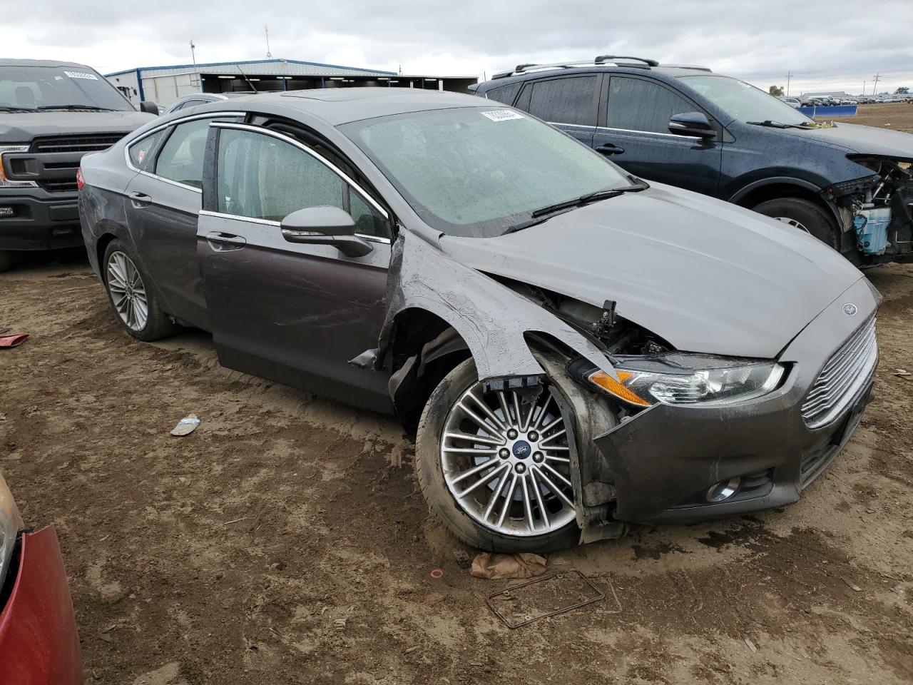 VIN 3FA6P0HD1ER377995 2014 FORD FUSION no.4