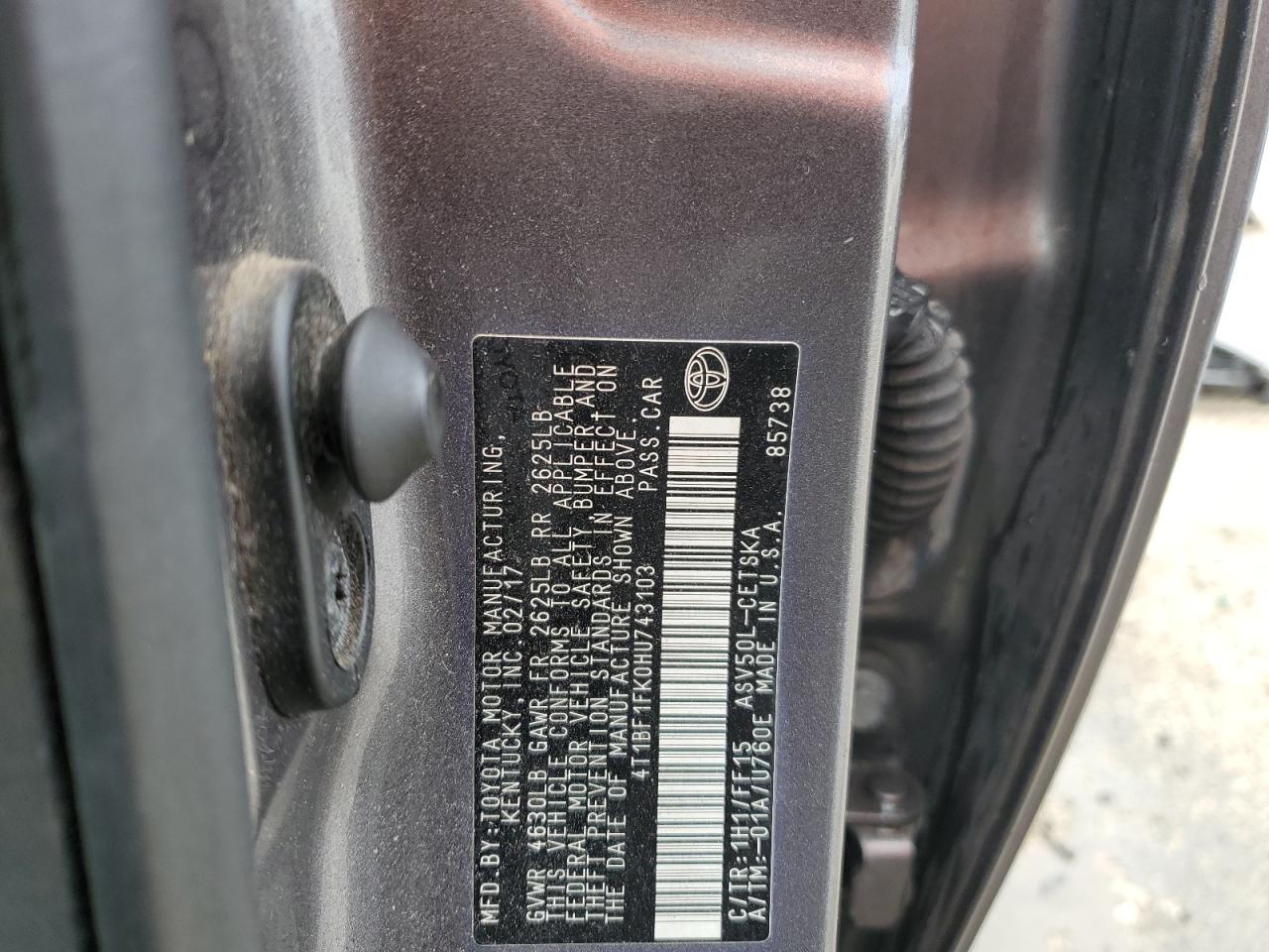 2017 Toyota Camry - Image 13