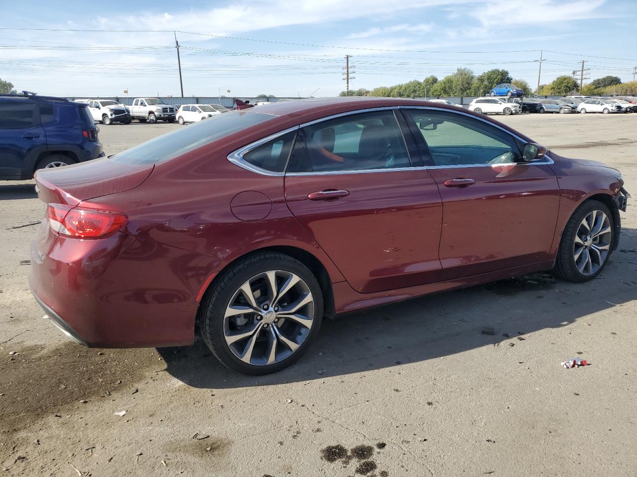 2015 Chrysler 200 C VIN: 1C3CCCEG5FN541122 Lot: 75701094