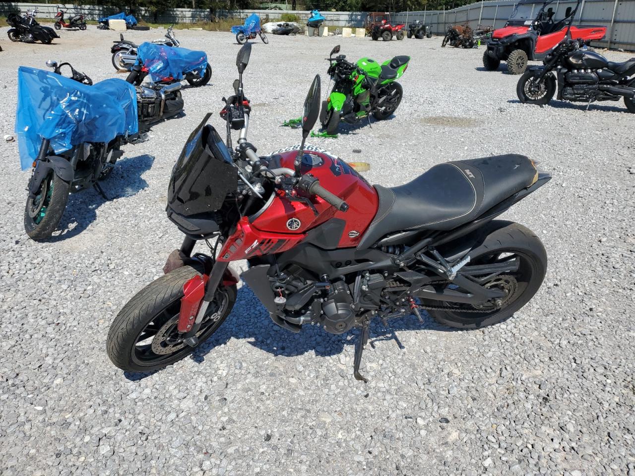 2017 Yamaha Fz09 VIN: JYARN53E1HA001964 Lot: 73998234