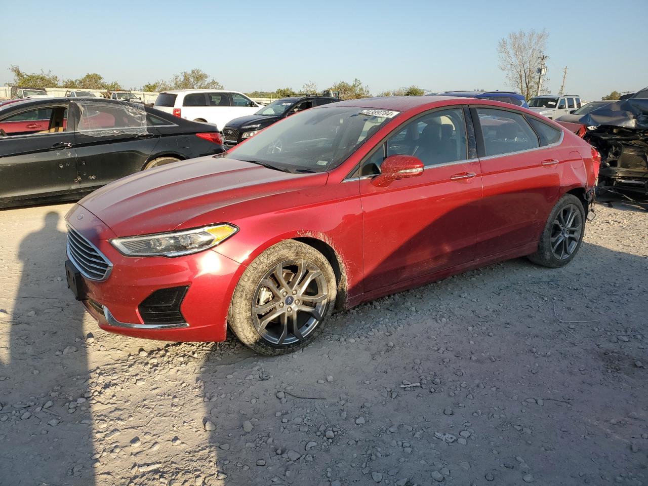 2020 Ford Fusion Sel VIN: 3FA6P0CD4LR167315 Lot: 74389784