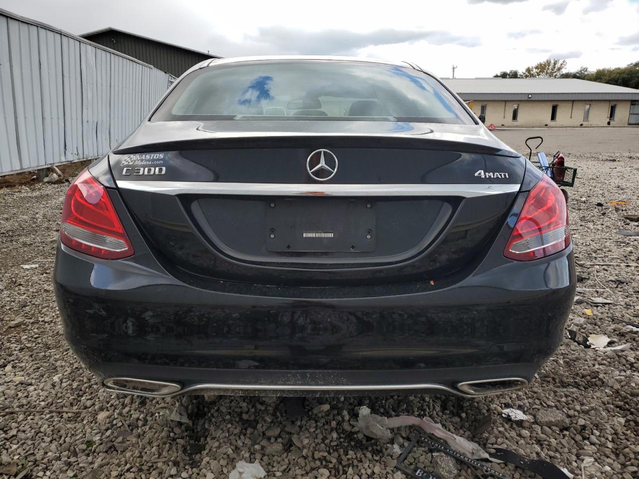 2016 Mercedes-Benz C 300 4Matic VIN: 55SWF4KB9GU146163 Lot: 76154704