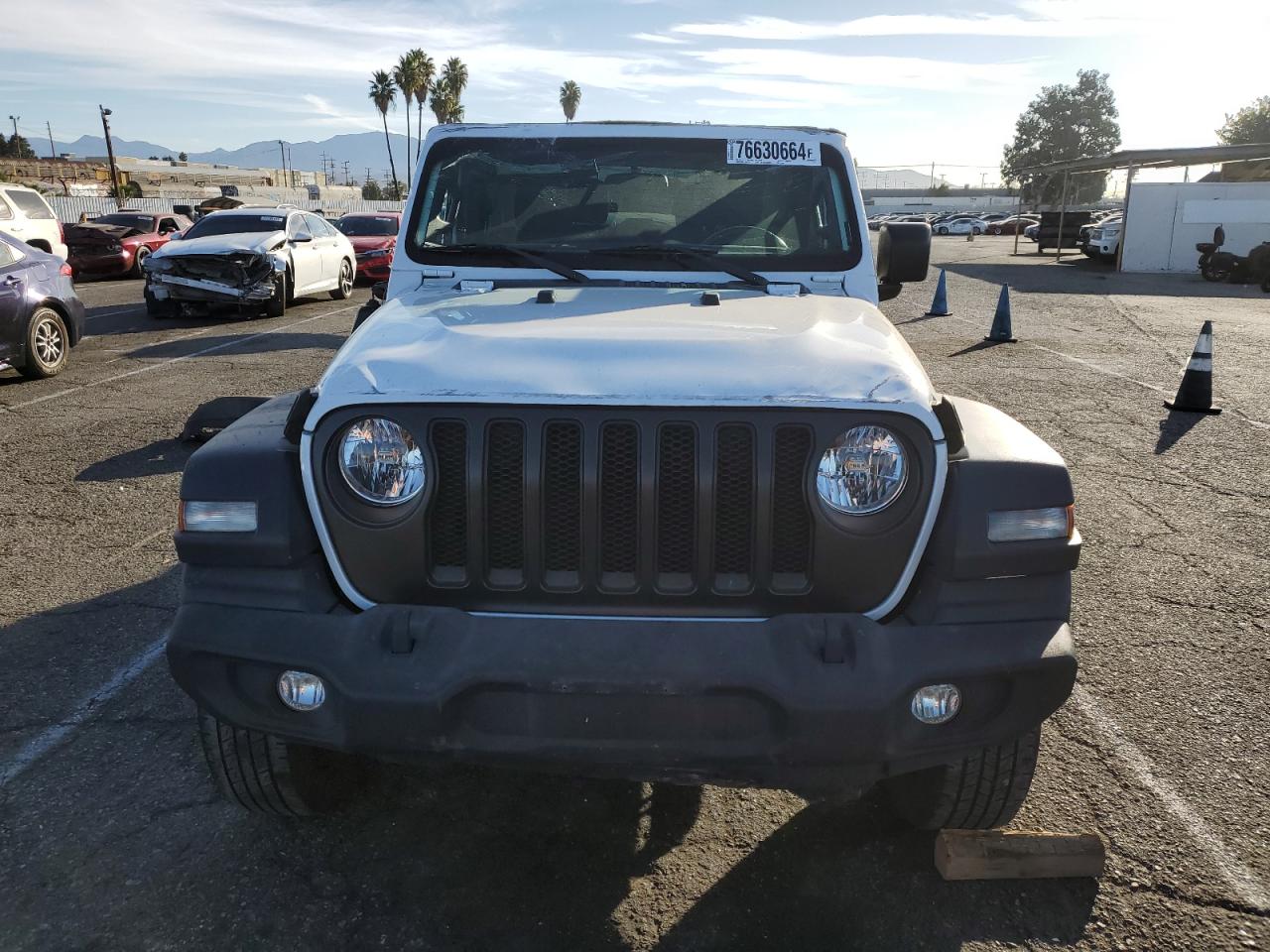 2020 Jeep Wrangler Sport VIN: 1C4GJXAN8LW263630 Lot: 76630664