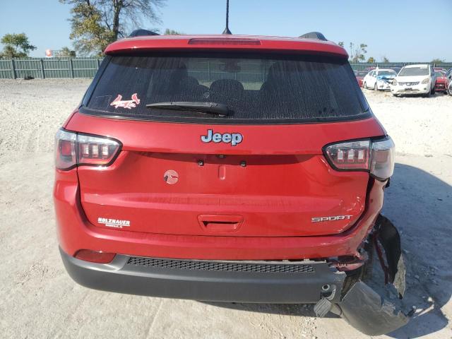  JEEP COMPASS 2018 Красный