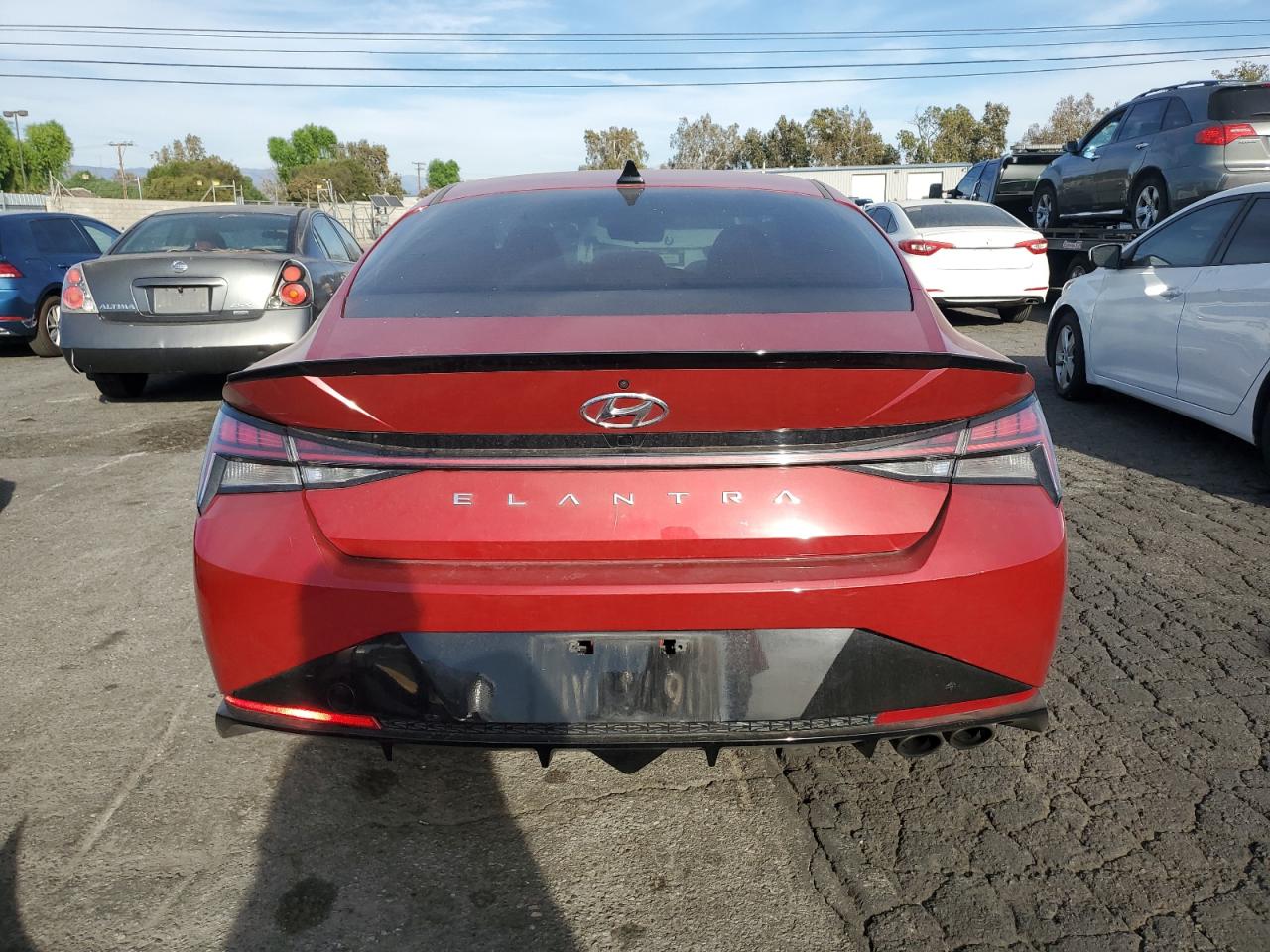 2022 Hyundai Elantra N Line VIN: KMHLR4AF2NU236948 Lot: 77182624