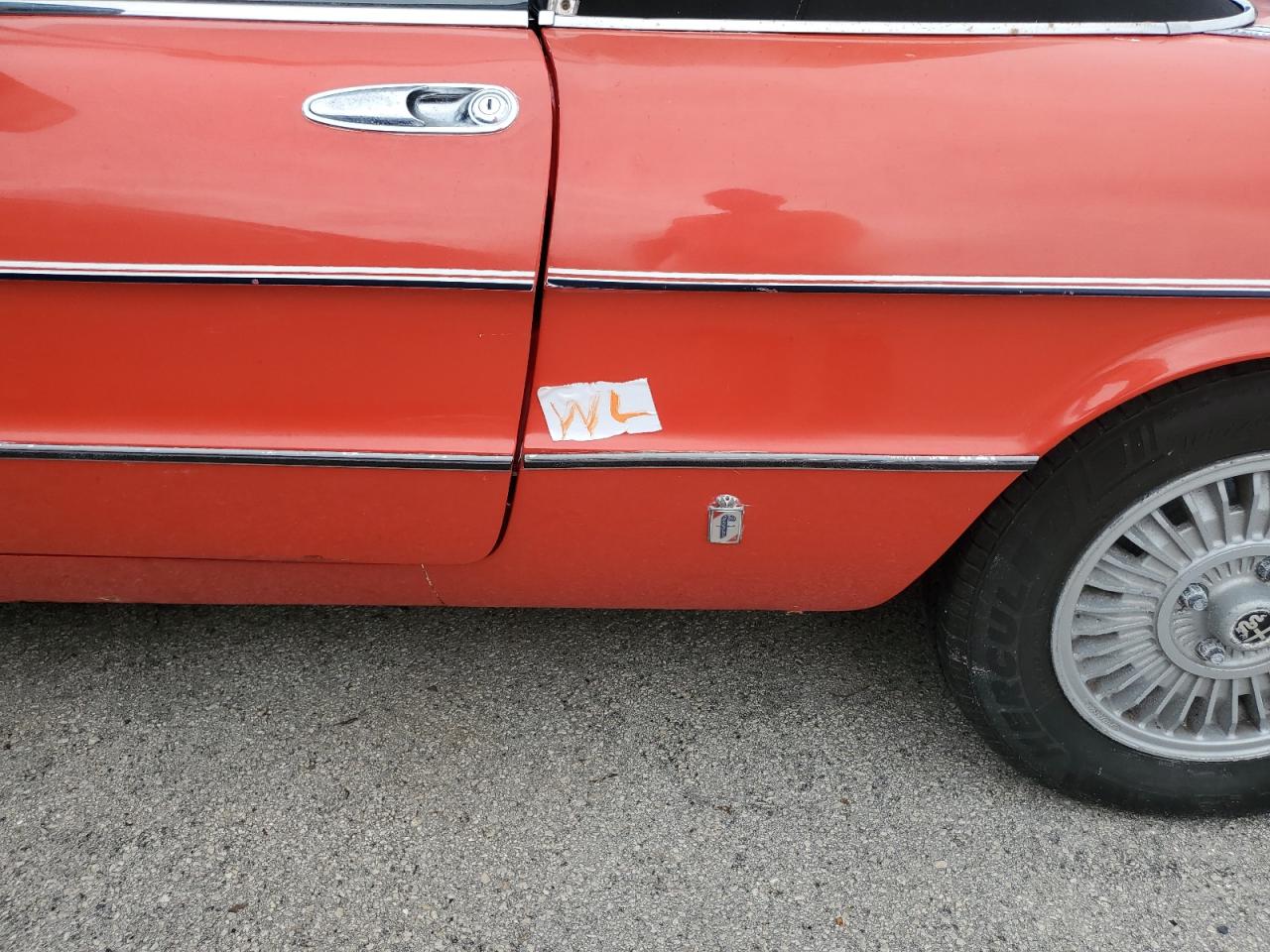 1978 Alfa Romeo Spider VIN: AR115410004488 Lot: 74726184