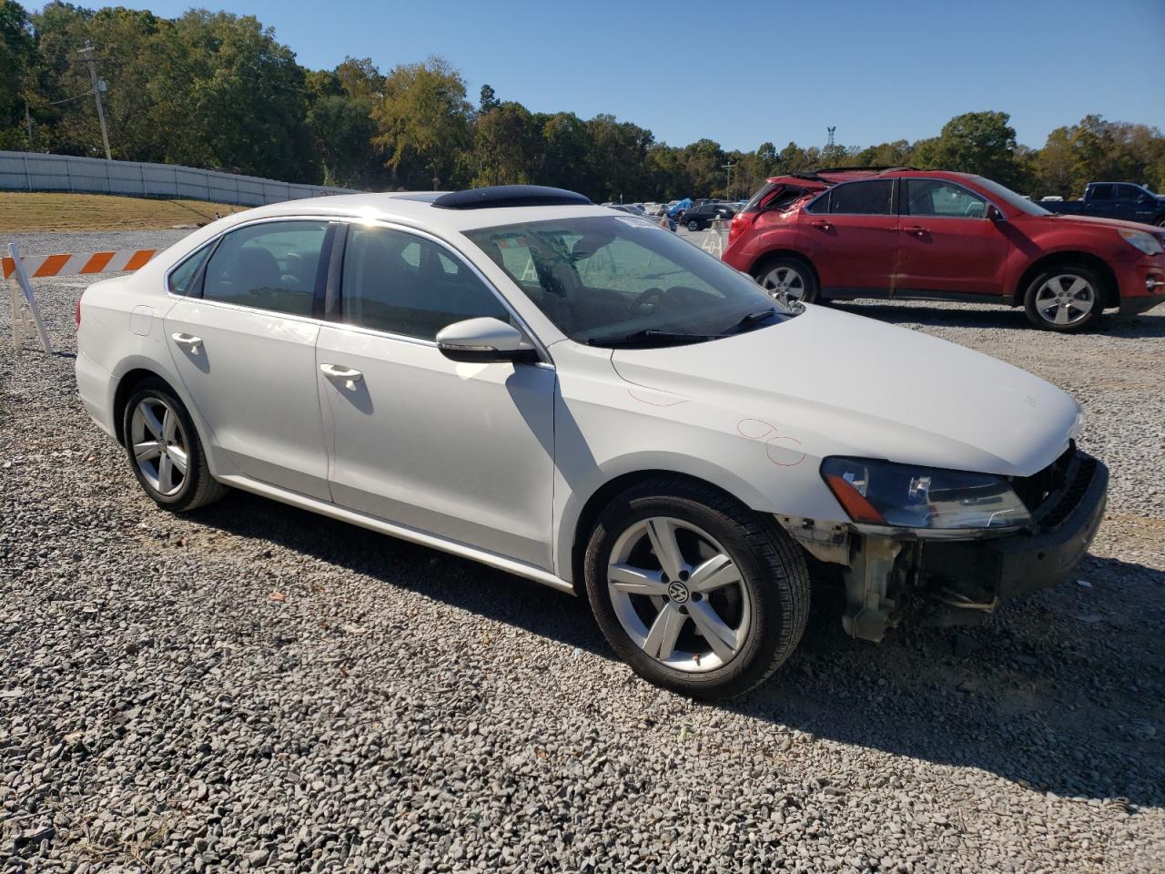 2012 Volkswagen Passat Se VIN: 1VWBP7A32CC019414 Lot: 77092554