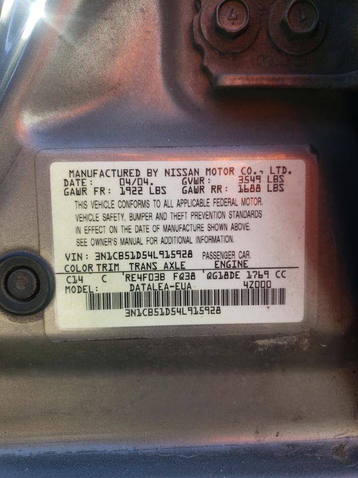 2004 Nissan Sentra - Image 12