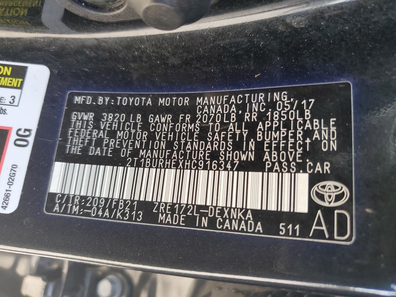 2017 Toyota Corolla - Image 12