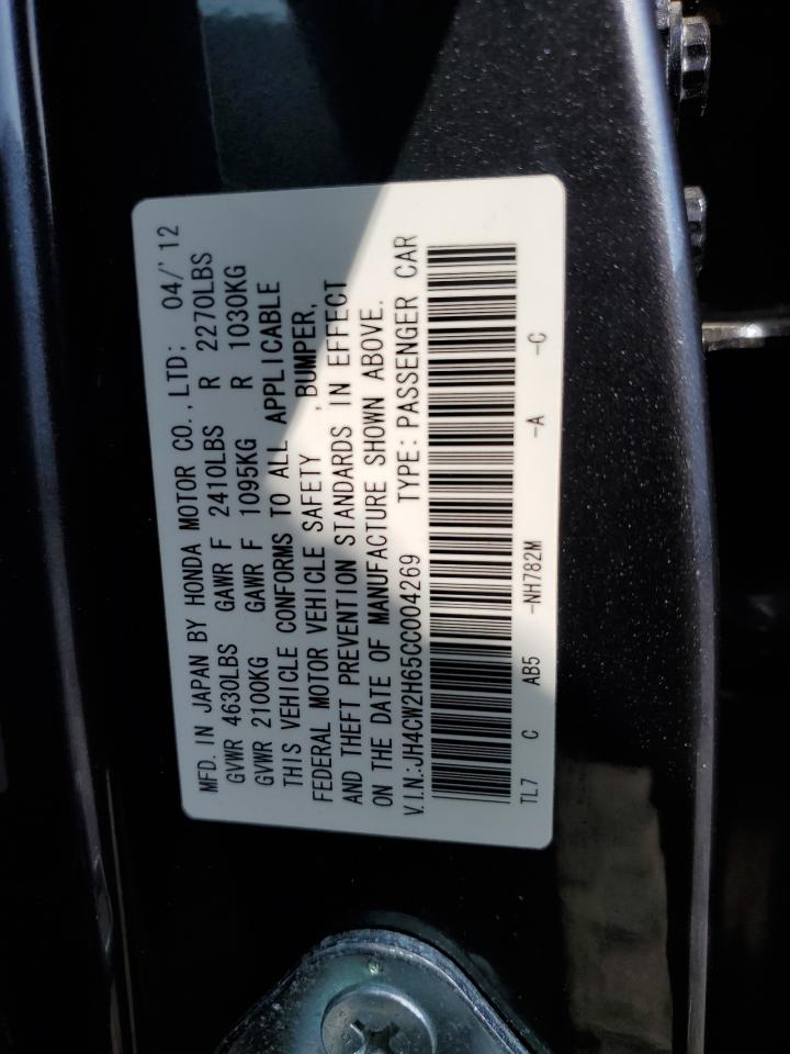 JH4CW2H65CC004269 2012 Acura Tsx Tech